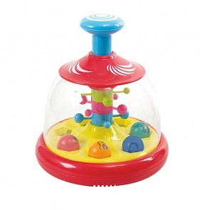 Развивающая игрушка – Юла с шариками (PlayGo, Play 1605veg)